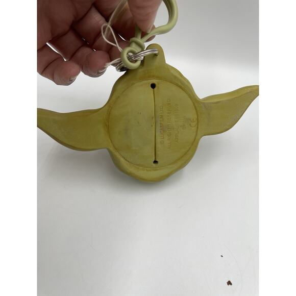 Vintage 1999 YODA Treasure Keepers Vinyl Change Purse Keychain New With Tag - Picture 4 of 7